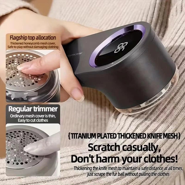 HomeVerse™ USB Rechargeable Fabric Shaver