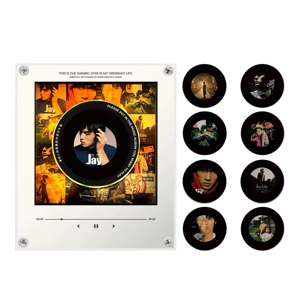 HomeVersee™ NFC Music Fridge Magnet – Top Hits Collection