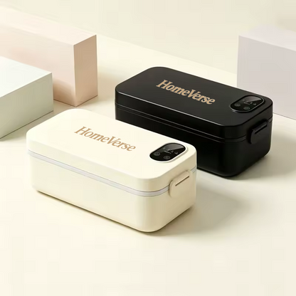 HomeVerse™ 900ml elektrische, beheizte Lunchbox mit LED-Display