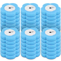 36pcs blue head