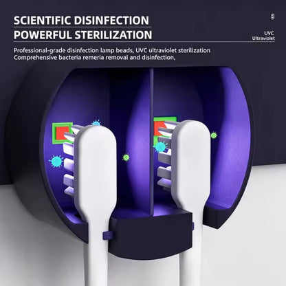 HomeVerse™ Portable UV Toothbrush Sterilizer Case
