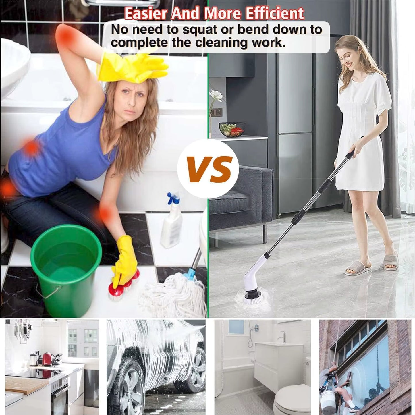 HomeVerse™ Elektrischer Rotationswäscher
