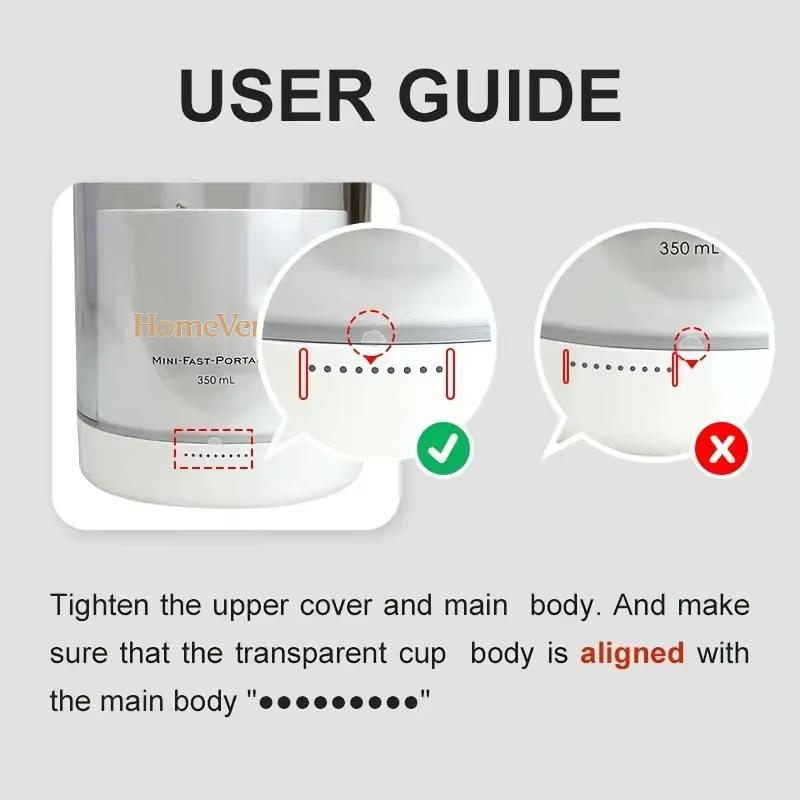 HomeVerse™ Portable Electric Blender