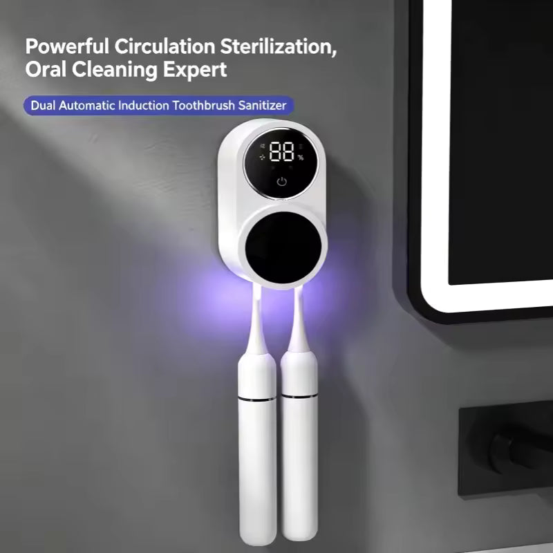 HomeVerse™ Portable UV Toothbrush Sterilizer Case