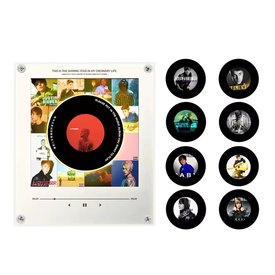 HomeVersee™ NFC Music Fridge Magnet – Top Hits Collection