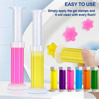 HomeVerse™ Flower Toilet Cleaning Gel