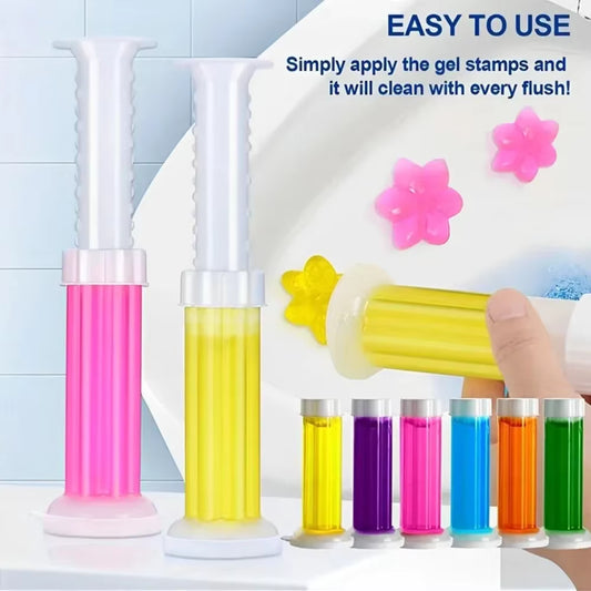 HomeVerse™ Flower Toilet Cleaning Gel