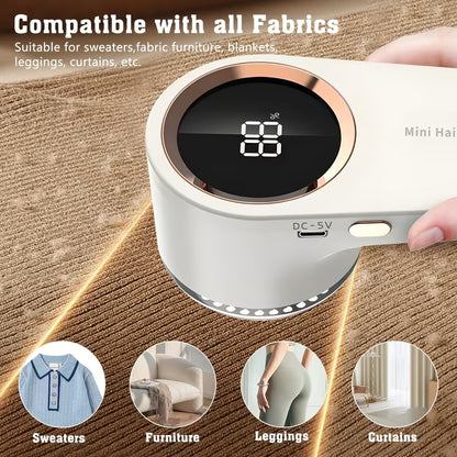 HomeVerse™ USB Rechargeable Fabric Shaver